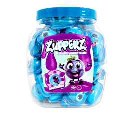 Zuppers Blueberry Gummy Filled 18g x 50st godis grossist