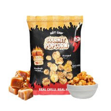 Hot Chip Popcorn Spicy Caramel 120g x 12st