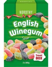 Nordthy English Winegums Sour Family Mix 600g x 12st godis grossist
