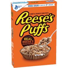 Reeses Peanut Butter Puffs Cereal 326g x 12st