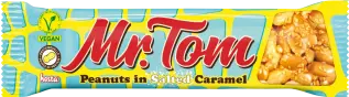 Mr Tom Peanut Bar Salted Caramel 40g x 36st godis grossist
