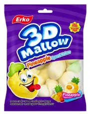 3D Mallow Ananas 80g x 36st godis grossist