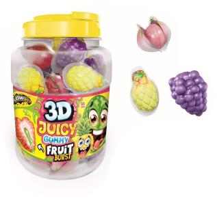Johny Bee 3D Juicy Gummy Fruit Burst 18g x 60st
