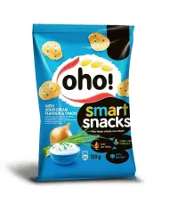 OHO Snacks Sourcream & Onion 50g x 30st godis grossist