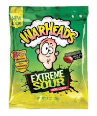 Warheads Extreme Sour Hard Candy 28g x 12st