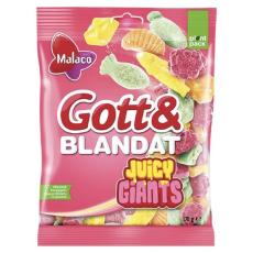 Malaco Gott & Blandat Juicy Giants 130g x 27st godis grossist