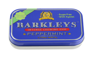 Barkleys Gum - Peppermint 30g x 9st godis grossist