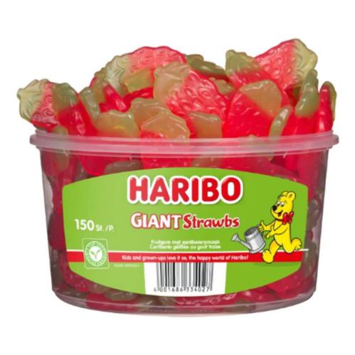 Haribo Giant Strawbs 1.35kg