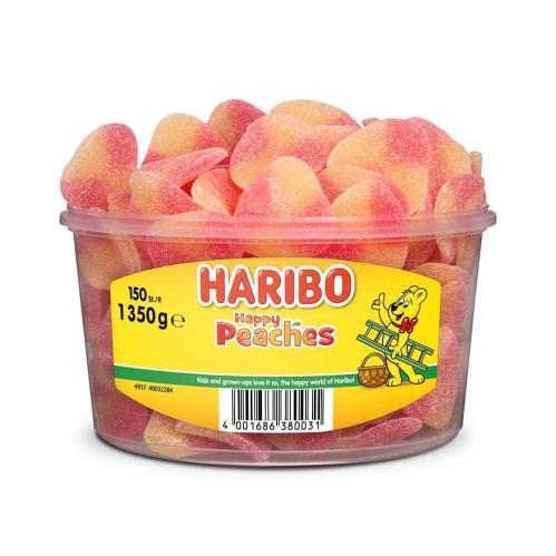 Haribo Happy Peaches 1.35kg