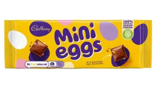 Cadbury Mini Eggs Milk Chocolate Bar 110g x 20st godis grossist