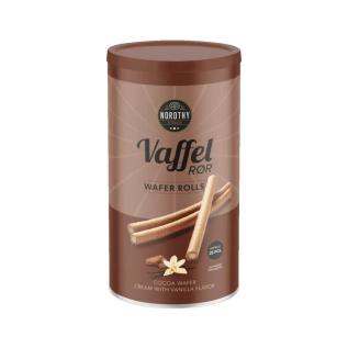Nordthy V&aring;ffelsticks - Kakao & Vanilj 250g x 12st godis grossist