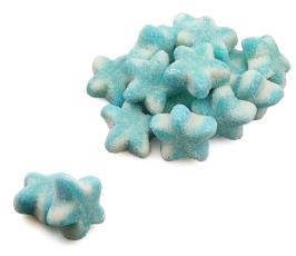 DP Sugared Blue Twist Stars 1kg