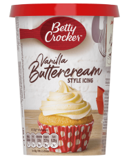 Betty Crocker Vanilla Buttercream Icing 400g x 6st godis grossist
