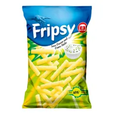 Fripsy Crispy Sticks Sourcream & Onion 120g x 12st godis grossist