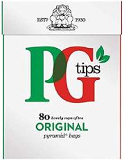 PG Tips Tea Bags 80st (232g) x 6st godis grossist