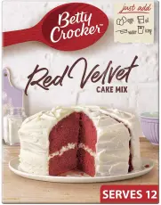Betty Crocker Red Velvet Cake Mix 425g x 6st godis grossist