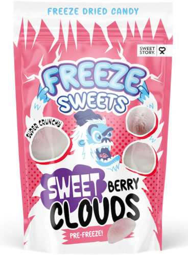 Freeze Sweets Frystorkat Sweet Berry Clouds 40g x 6st