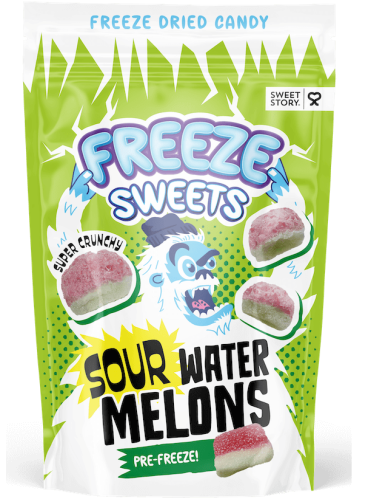 Freeze Sweets Frystorkat Sour Watermelons 40g x 6st