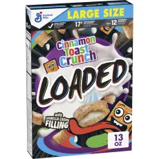 Cinnamon Toast Crunch Loaded Cereal 368g x 12st godis grossist