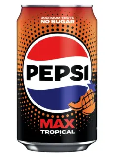 Pepsi Max Tropical 33cl x 24st godis grossist