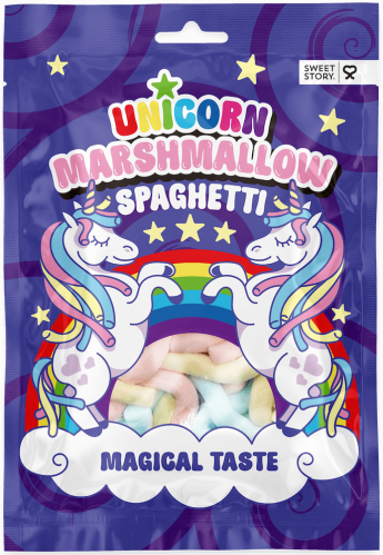 Sweet Story Marshmallow Unicorn Spaghetti 50g x 40st