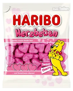 Haribo Herzbeben Sweet Cherry 160g x 12st