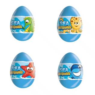 Zaini Sea Animals Chocolate Egg + Surprise 20g x 24st