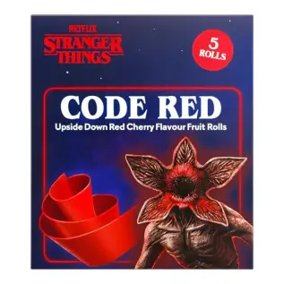 Stranger Things Fruit Rollers Red Cherry 60g x 12st godis grossist