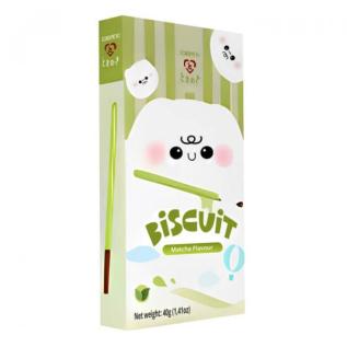 Tokimeki Biscuit Stick - Matcha Flavour 40g x 10st godis grossist