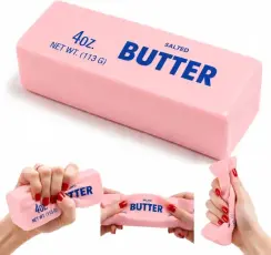 Squishy Butter Toy Pink x 12st godis grossist