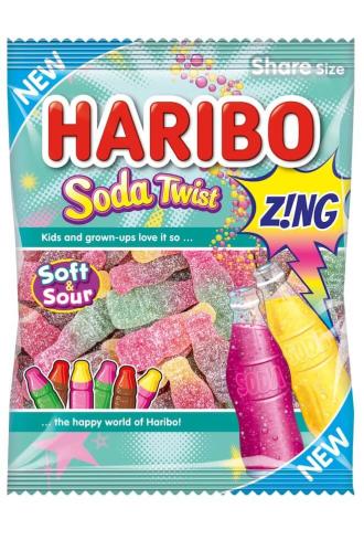 Haribo Soda Twist Zing 160g x 12st