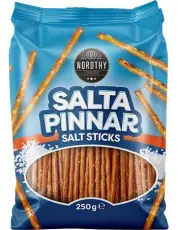 Nordthy Salta Pinnar 250g x 28st godis grossist
