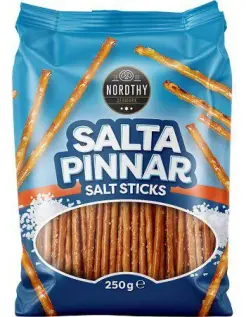 Nordthy Salta Pinnar 250g x 28st godis grossist