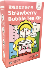 Tokimeki Bubble Tea Kit 3-pack - Strawberry 255g x 6st