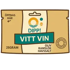 Ö-Chips Dippmix Vitt Vin - Oliv, Ramslök, Havssalt 25g x 20st