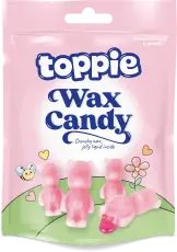 Toppie Wax Candy Bear Jordgubb 40g x 12st godis grossist