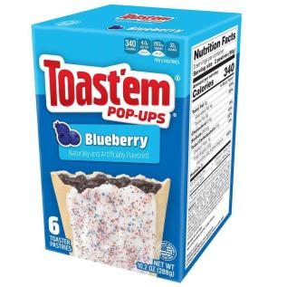 Toast'em Frosted Blueberry 288g x 12st godis grossist