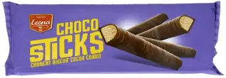 Leona Choco Sticks 115g x 24st godis grossist
