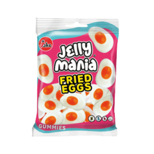 Jake Jelly Mania Fried Eggs 100g x 18st