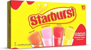 Starburst Freezer Pops 283g x 12st