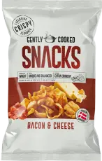 Gently Cooked Snacks Bacon & Ost 60g x 12st godis grossist