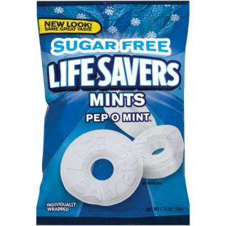 Lifesavers Pep O Mint Sugar Free 78g x 12st godis grossist