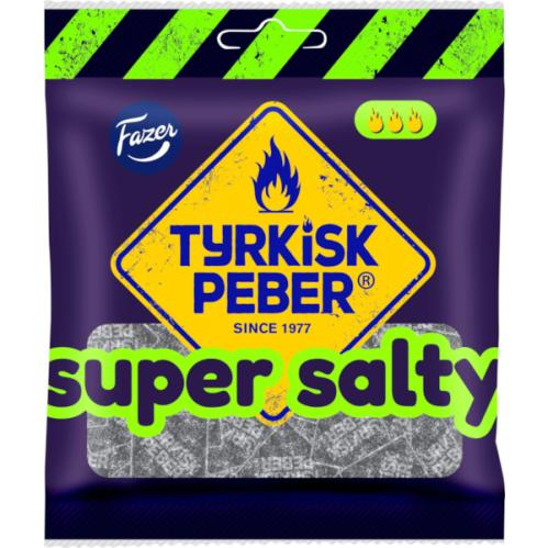 Tyrkisk Peber Super Salty 80g x 24st