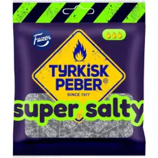 Tyrkisk Peber Super Salty 80g x 24st