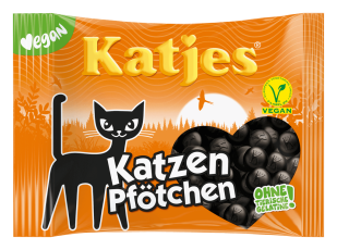 Katjes Katzen Pfötchen 175g x 22st