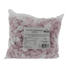 Dextrose Hjärtan Rosa & Vita 1kg