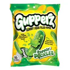 Gupperz Poppin Pickles 72g x 12st godis grossist