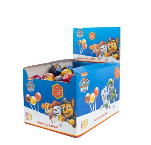 Paw Patrol Gum Pops Lollipop 15g x 100st