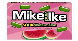 Mike and Ike Sour Watermelon 120g x 12st