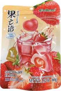 Cokoc Filled Gummies Strawberry Flavour 60g x 10st godis grossist